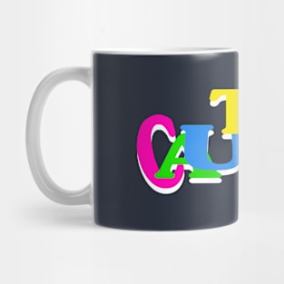 CAUTION POP COLOR Mug